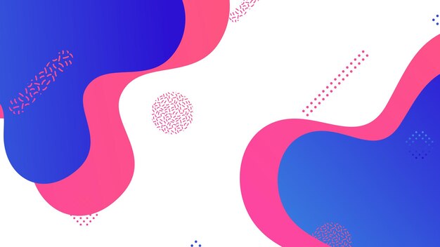 Fondo geométrico abstractamente colorido Diseño de fondo de color líquido