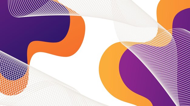 Fondo geométrico abstractamente colorido Diseño de fondo de color líquido