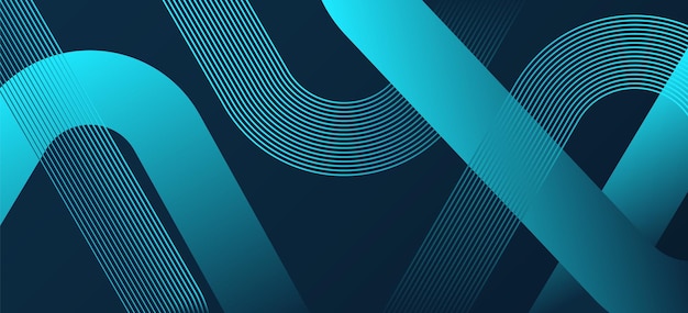 Fondo geométrico abstracto azul Geométrico mínimo