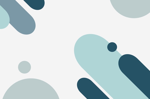 Fondo geométrico abstracto con círculos y puntos Ilustración vectorial para su diseño