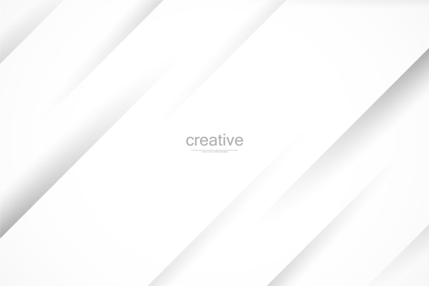 Fondo geométrico abstracto de color blanco y gris Diseño técnico Ilustración vectorial
