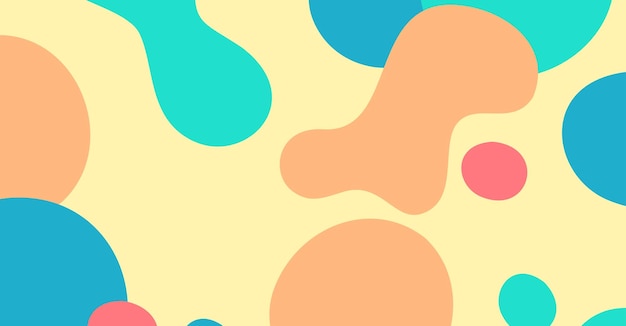 Fondo geométrico abstracto de colores Diseño de fondo de color líquido