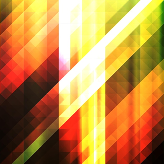 Fondo geométrico abstracto colorida ilustración futurista