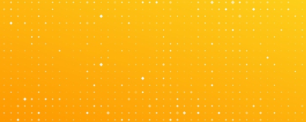 Fondo geométrico abstracto de cuadrados Fondo de píxel amarillo con espacio vacío Ilustración vectorial