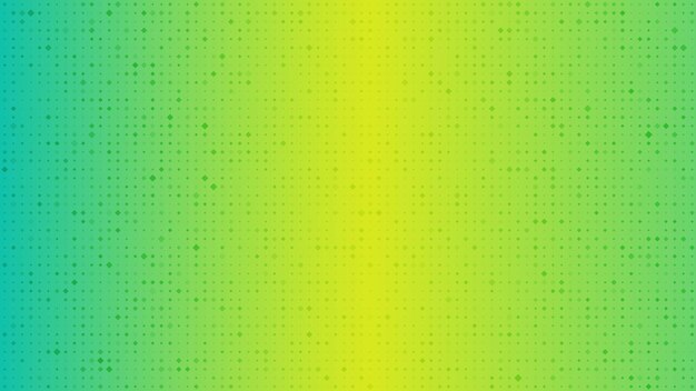 Fondo geométrico abstracto de cuadrados. Fondo de píxeles verdes con espacio vacío. Ilustración vectorial.