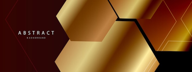 Fondo geométrico abstracto del diseño del vector del color del oro