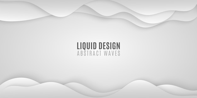 Fondo geométrico abstracto fuera de las olas. Diseño liquido.