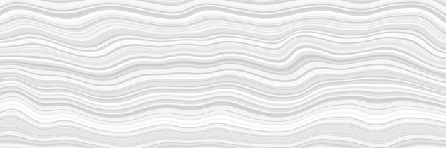 Vector fondo geométrico abstracto líneas curvas tonos de gris