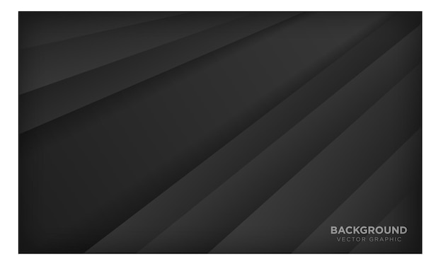 Fondo geométrico abstracto negro