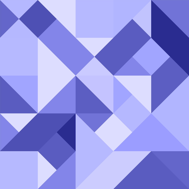 Fondo geométrico abstracto en tonos azules para diseño y decoración.
