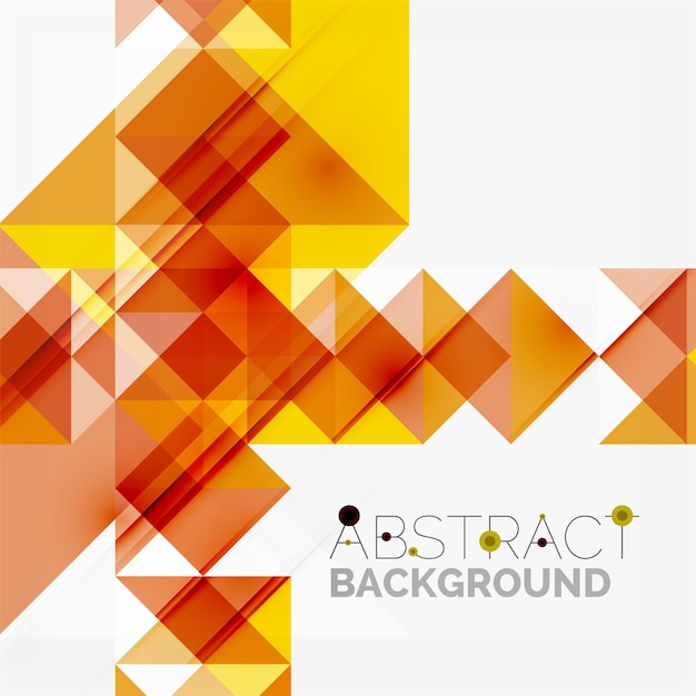 Fondo geométrico abstracto Triángulos superpuestos modernos