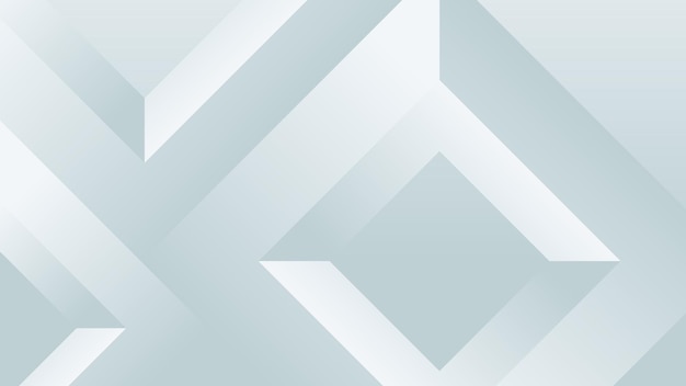 Fondo geométrico abstracto vector minimalista blanco Elemento de diseño gráfico concepto de estilo moderno para el fondo banner flyer tarjeta portada de papel tapiz o folleto