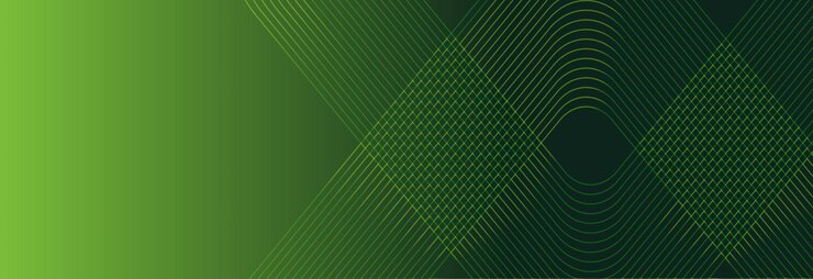Fondo geométrico abstracto verde