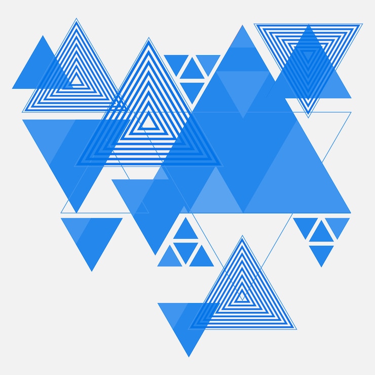 Vector fondo geométrico abstracto