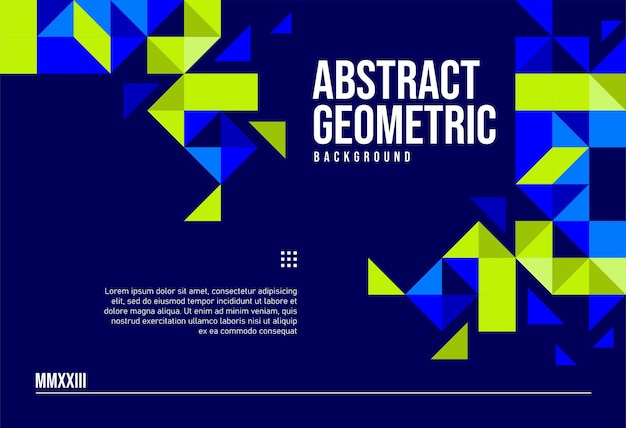 fondo geométrico abstracto