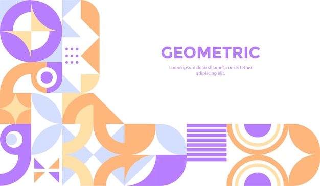 Fondo geométrico abstracto