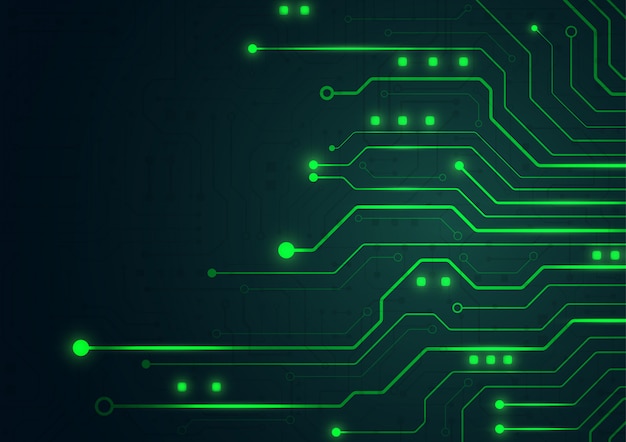 Fondo geométrico de alta tecnología