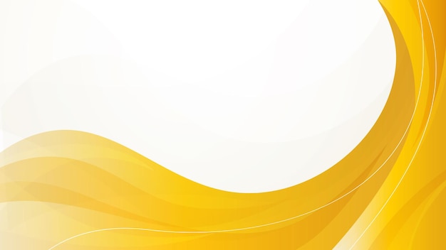Fondo geométrico amarillo abstracto con ornamento de líneas