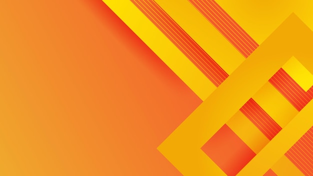Fondo geométrico amarillo vibrante con formas de gradiente fluido