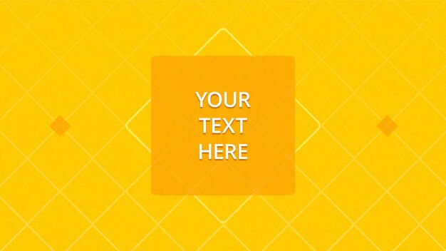fondo geométrico amarillo