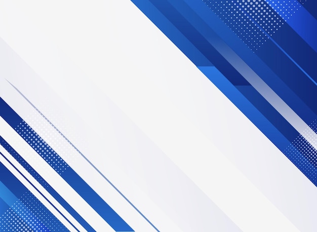 Fondo geométrico azul abstracto con medio tono