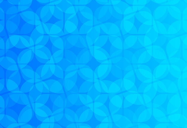 Fondo geométrico azul abstracto