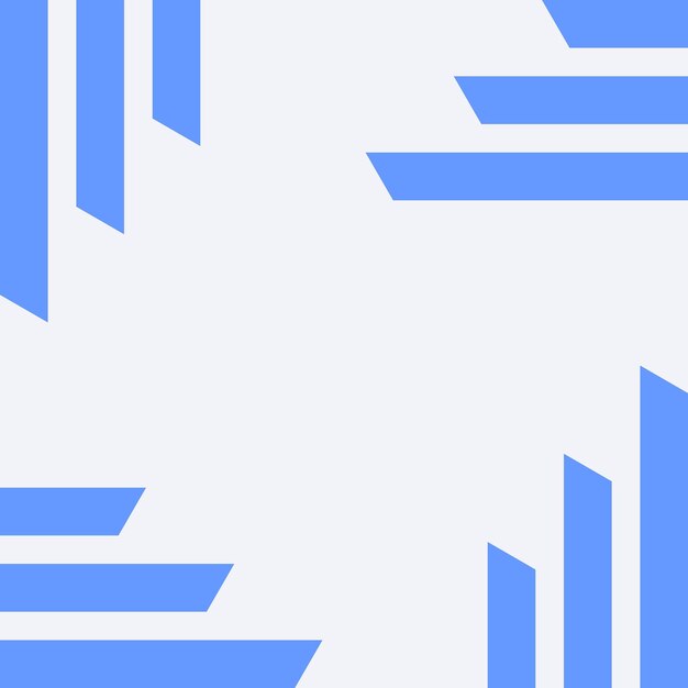 Fondo geométrico azul abstracto