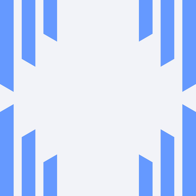 Fondo geométrico azul abstracto