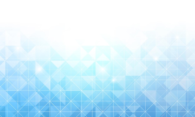 un fondo geométrico azul y blanco con formas geométricas