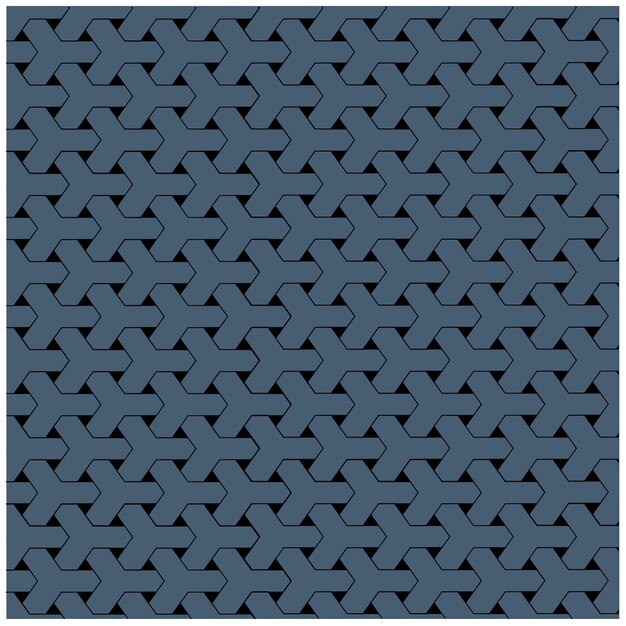un fondo geométrico azul y negro con un patrón geométrica