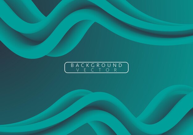 Fondo geométrico azul y verde abstracto. Diseño de fondo moderno. Color liquido. Formas fluidas