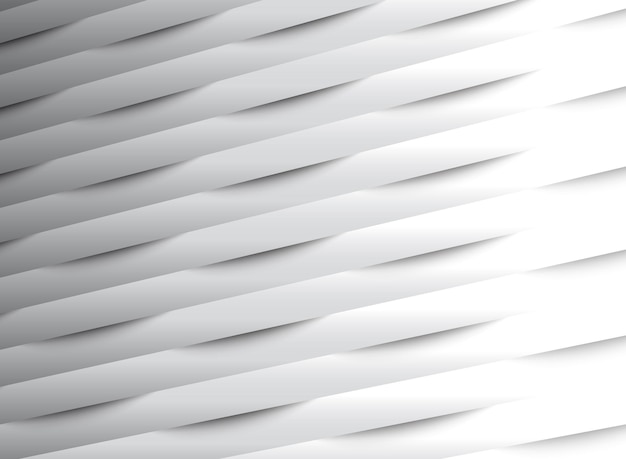 Fondo geométrico blanco abstracto