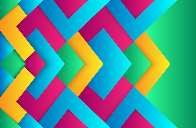 Fondo geométrico de colores