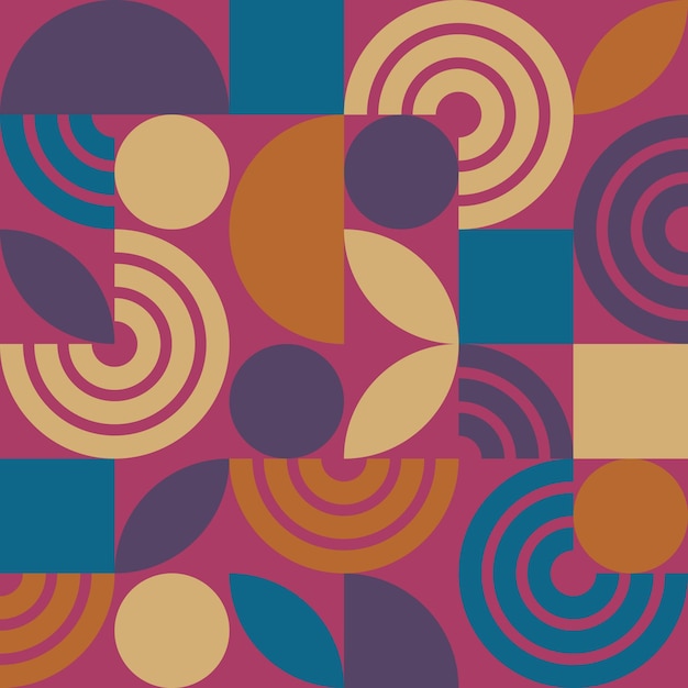 fondo geométrico de colores