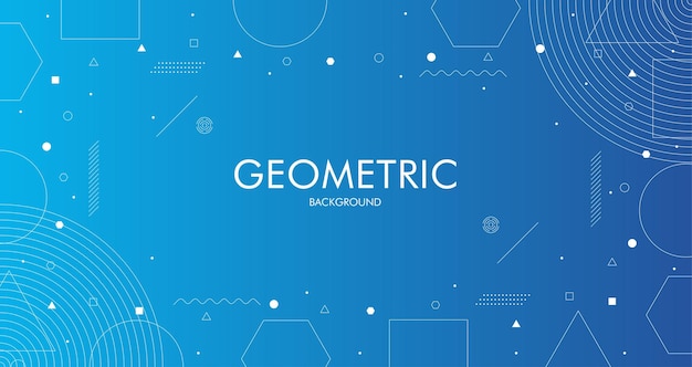 Fondo geométrico creativo Diseño con elementos gráficos para el diseño de fondo Diseño de fondo