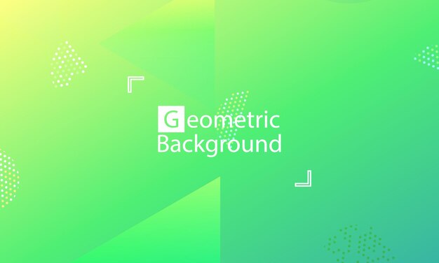 Fondo geométrico. Diseño de portada abstracto mínimo. Fondo de pantalla colorido creativo. Afiche degradado de moda. ilustración vectorial
