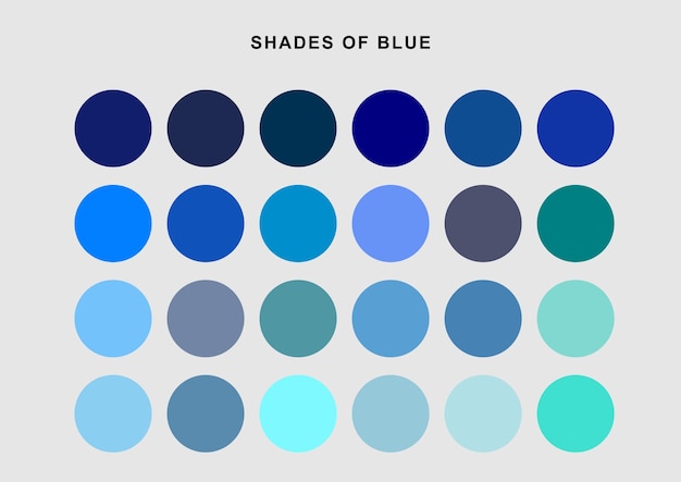 Fondo geométrico con esferas de gradiente azul en tonos fríos para el tiempo y el cielo nublado
