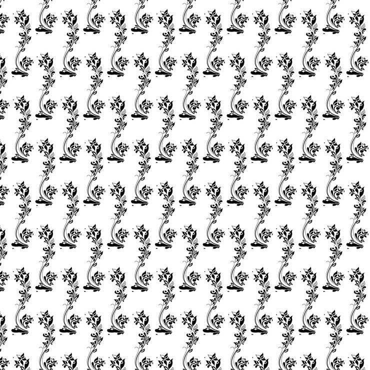 fondo geométrico de estilo retro vectorial en blanco y negro