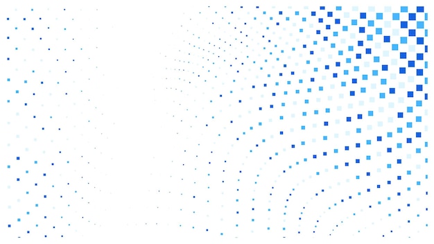 Fondo geométrico estilos cuadrados rectángulos coloridos patrón de píxeles de medio tono