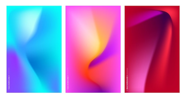 Fondo geométrico y fluido abstracto colorido Ilustración de fondo del espacio y la galaxia Plantilla de banner vectorial