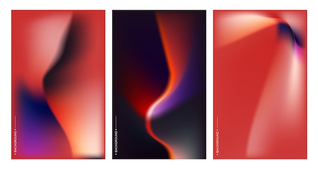 Fondo geométrico y fluido abstracto colorido Ilustración de fondo del espacio y la galaxia Plantilla de banner vectorial