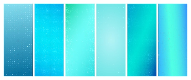 Fondo geométrico de gradiente abstracto con cuadrados