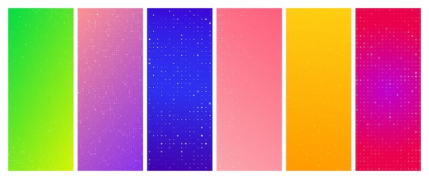 Fondo geométrico de gradiente abstracto con cuadrados