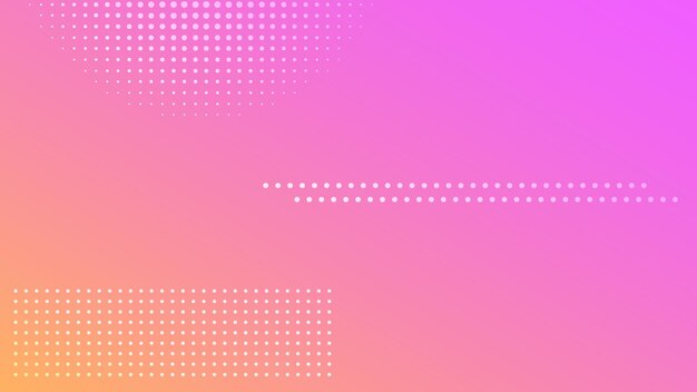 Fondo geométrico de gradiente abstracto con puntos