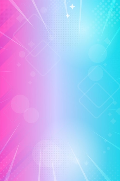Fondo geométrico gradiente con formas abstractas
