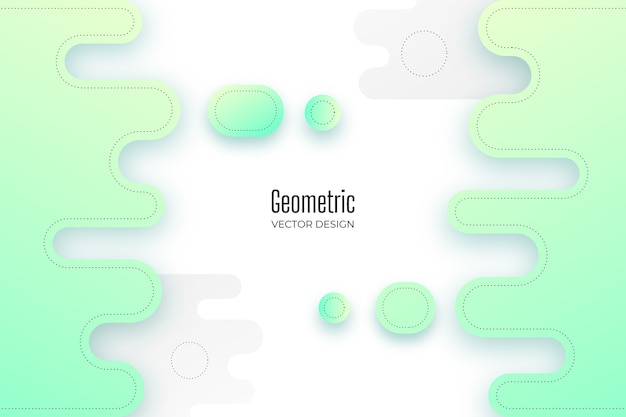 Fondo geométrico de gradiente