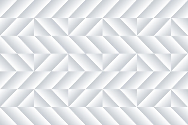 Vector fondo geométrico de ilusión óptica de plata blanca