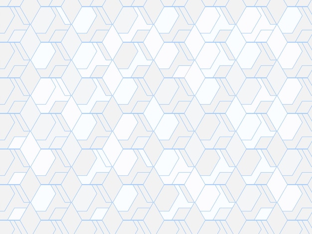 Fondo geométrico inconsútil del modelo del hexágono y del rombo.