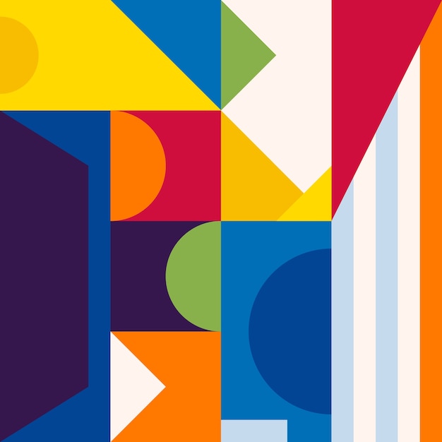 Fondo geométrico moderno y abstracto