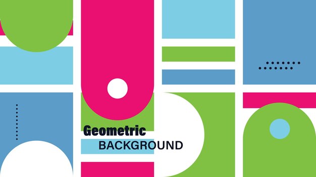 Fondo geométrico moderno, diseño de formas abstractas.
